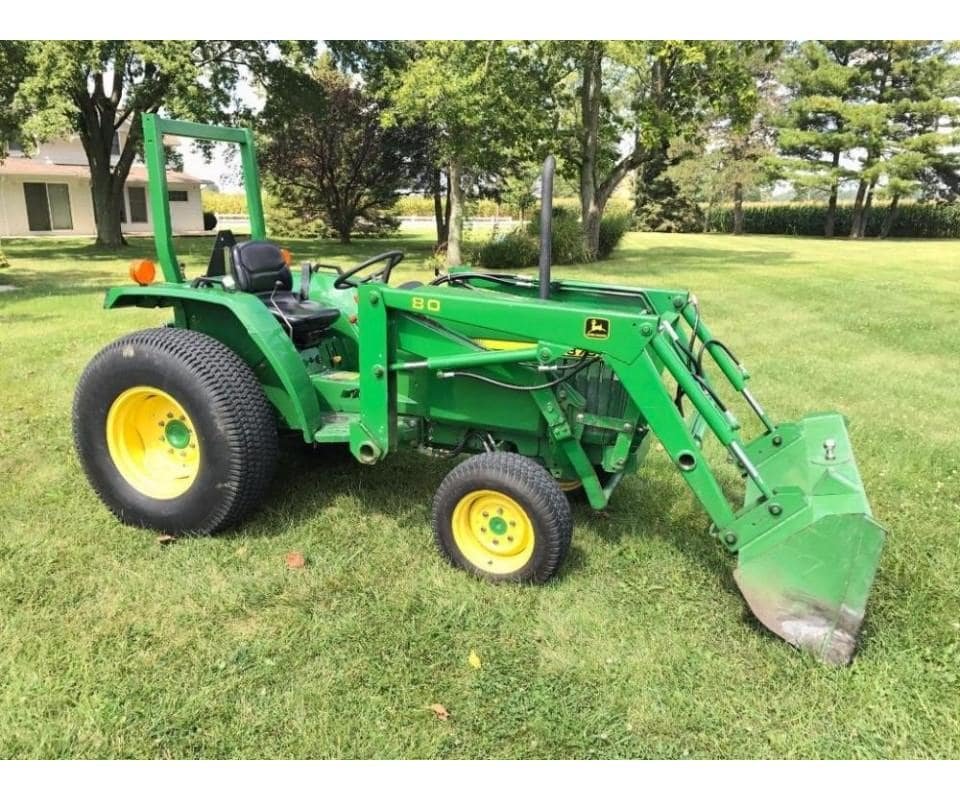 John Deere tractor being repaired at Legacy Small Engines Ottawa